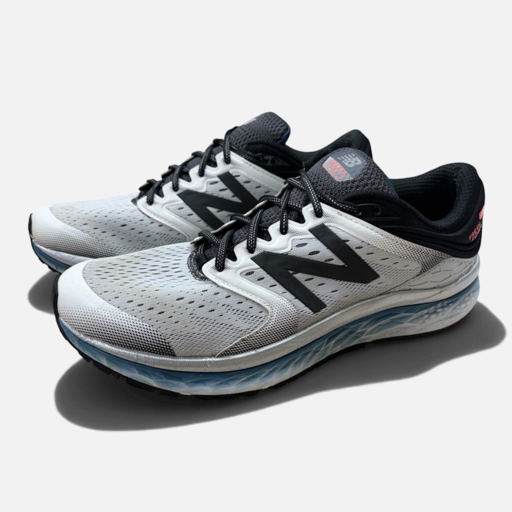 New Balance Fresh Foam 1080v8 Men's Size 11.5 Running Shoes White Blue M1080WB8